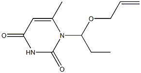 1-[1-(2-Propenyloxy)propyl]-6-methyluracil