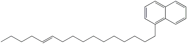 1-(11-Hexadecenyl)naphthalene Struktur