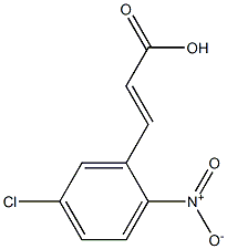  2-Nitro-5-chlorocinnamic acid