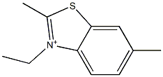  3-Ethyl-2,6-dimethylbenzothiazolium