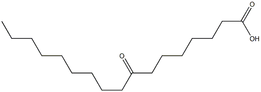 8-Oxoheptadecanoic acid Struktur