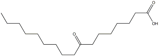 8-Oxoheptadecanoic acid Structure