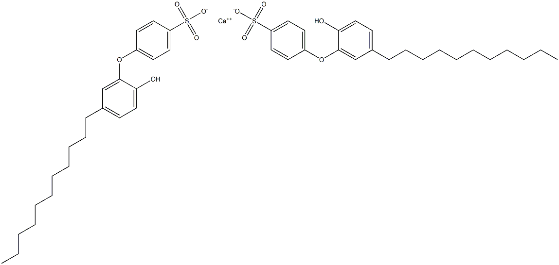 Bis(2'-hydroxy-5'-undecyl[oxybisbenzene]-4-sulfonic acid)calcium salt|