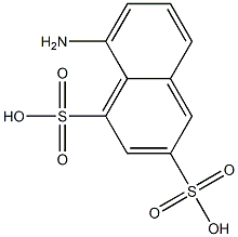 8-Amino-1,3-naphthalenedisulfonic acid Structure