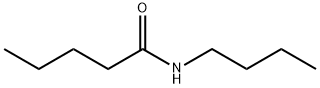 N-ブチルペンタンアミド 化学構造式