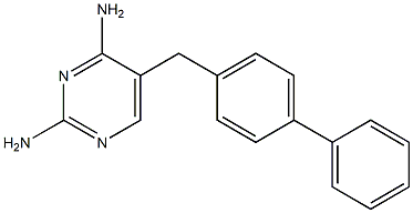  5-(1,1'-Biphenyl-4-ylmethyl)-2,4-pyrimidinediamine