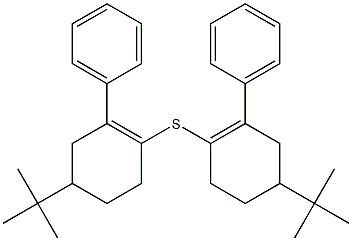 Phenyl(4-tert-butyl-1-cyclohexenyl) sulfide Structure