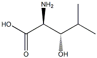 (3S)-3-Hydroxy-L-leucine Structure