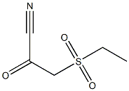 (エチルスルホニル)アセチルシアニド 化学構造式