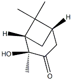 (1S,2S,5S)-2-Hydroxy-2,6,6-trimethylbicyclo[3.1.1]heptane-3-one,,结构式