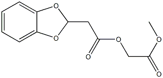 1,3-Benzodioxole-2,2-bis(acetic acid methyl) ester,,结构式