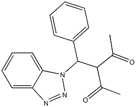 3-[(1H-Benzotriazol-1-yl)phenylmethyl]pentane-2,4-dione