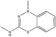 3-Methylamino-1-methyl-1H-4,1,2-benzothiadiazine|