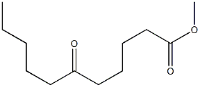 6-Oxoundecanoic acid methyl ester Struktur