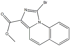 1-Bromoimidazo[1,5-a]quinoline-3-carboxylic acid methyl ester