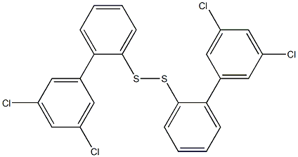 (3,5-Dichlorophenyl)phenyl persulfide Struktur