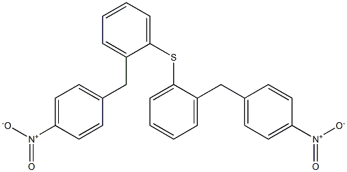 4-ニトロベンジルフェニルスルフィド 化学構造式