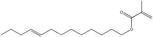 Methacrylic acid (9-tridecenyl) ester Structure