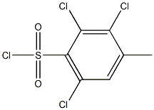 2,3,6-Trichloro-4-methylbenzenesulfonyl chloride,,结构式