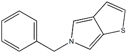 5-Benzyl-5H-thieno[2,3-c]pyrrole,,结构式