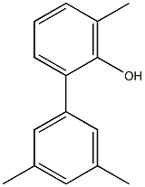 2-(3,5-Dimethylphenyl)-6-methylphenol,,结构式