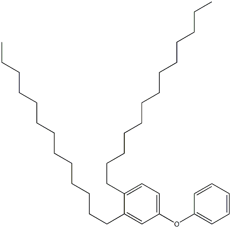 3,4-Ditridecyl[oxybisbenzene] Structure