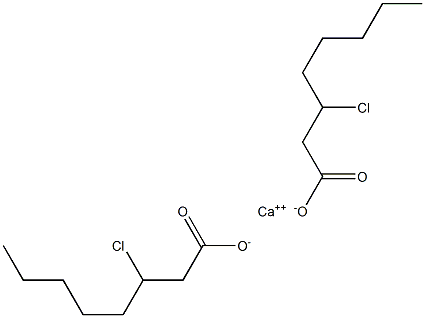 Bis(3-chlorooctanoic acid)calcium salt