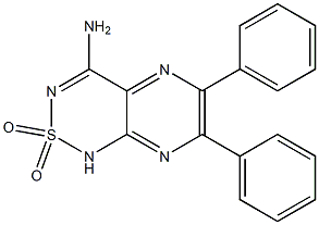 4-Amino-6,7-diphenyl-1H-pyrazino[2,3-c][1,2,6]thiadiazine 2,2-dioxide