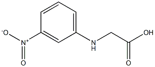 N-(3-Nitrophenyl)glycine Struktur