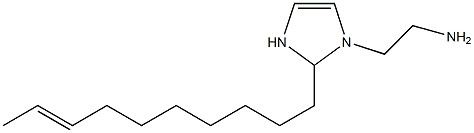 1-(2-Aminoethyl)-2-(8-decenyl)-4-imidazoline Struktur