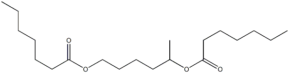 Diheptanoic acid 1,5-hexanediyl ester,,结构式