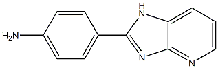 4-[1H-Imidazo[4,5-b]pyridin-2-yl]aniline Struktur