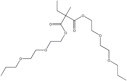 Ethylmethylmalonic acid bis[2-(2-propoxyethoxy)ethyl] ester|