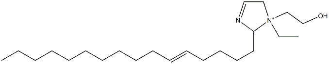 1-Ethyl-2-(5-hexadecenyl)-1-(2-hydroxyethyl)-3-imidazoline-1-ium