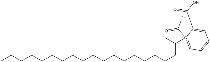 (-)-Phthalic acid hydrogen 1-[(R)-icosane-2-yl] ester,,结构式