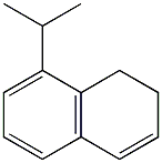 1,2-Dihydro-8-isopropylnaphthalene Struktur