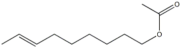 Acetic acid 7-nonenyl ester,,结构式