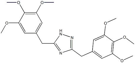 3,5-Bis(3,4,5-trimethoxybenzyl)-1H-1,2,4-triazole|