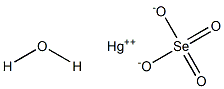 Mercury(II) selenate hydrate,,结构式