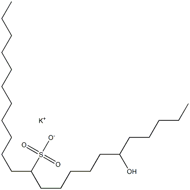  6-Hydroxytricosane-12-sulfonic acid potassium salt