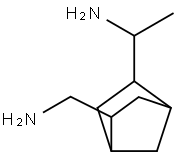 2-Aminomethyl-5-(1-aminoethyl)bicyclo[2.2.1]heptane Structure