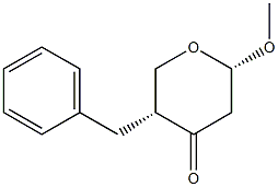  (2S,5R)-2-Methoxy-5-benzyl-2,3,5,6-tetrahydro-4H-pyran-4-one