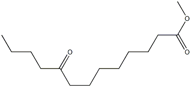 9-オキソトリデカン酸メチル 化学構造式