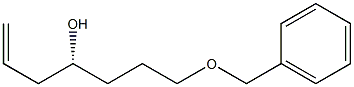 (R)-7-(Benzyloxy)-1-heptene-4-ol Structure