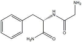 N-Glycyl-L-phenylalaninamide Struktur
