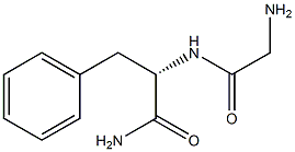 N-Glycyl-L-phenylalaninamide Structure