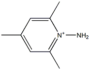 1-Amino-2,4,6-trimethylpyridinium Struktur