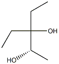 [S,(-)]-3-Ethyl-2,3-pentanediol Structure