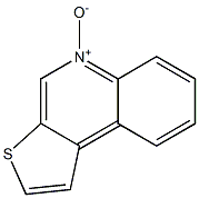 Thieno[2,3-c]quinoline 5-oxide Struktur
