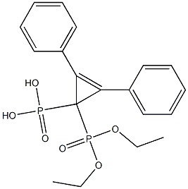 (2,3-Diphenyl-2-cyclopropene-1,1-diyl)bis(phosphonic acid diethyl) ester|